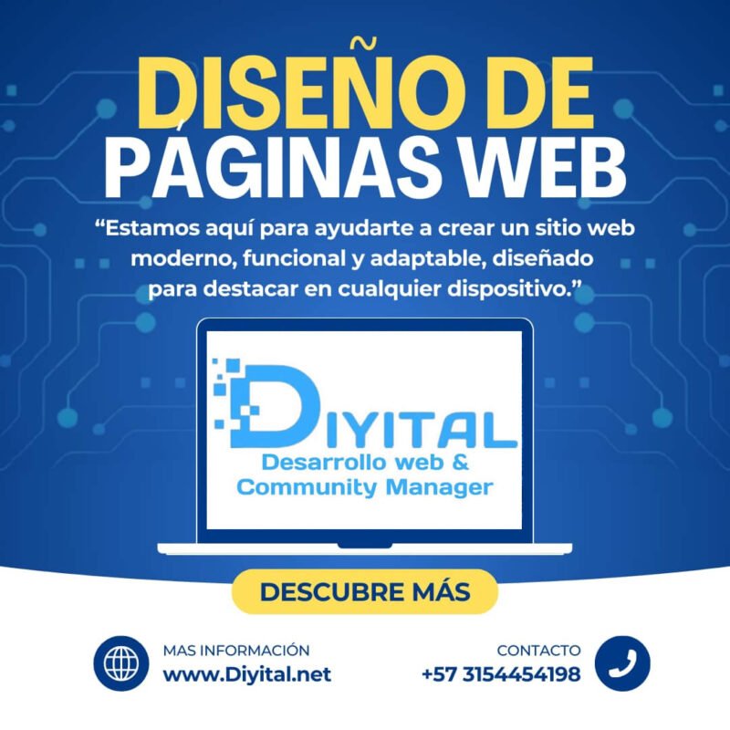 Diseño de Paginas Web en Armenia Quindio Colombia