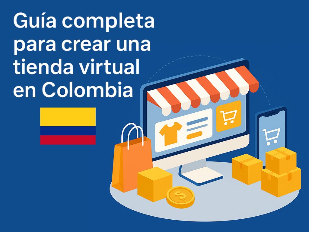 Cómo crear tienda virtual Colombia