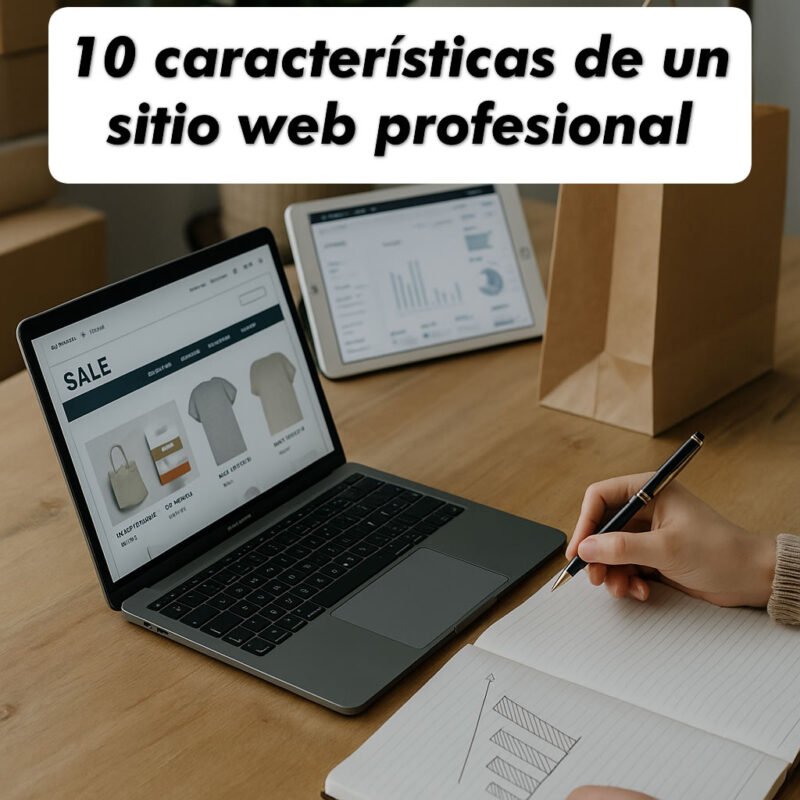 10 características de un sitio web profesional que genera ventas