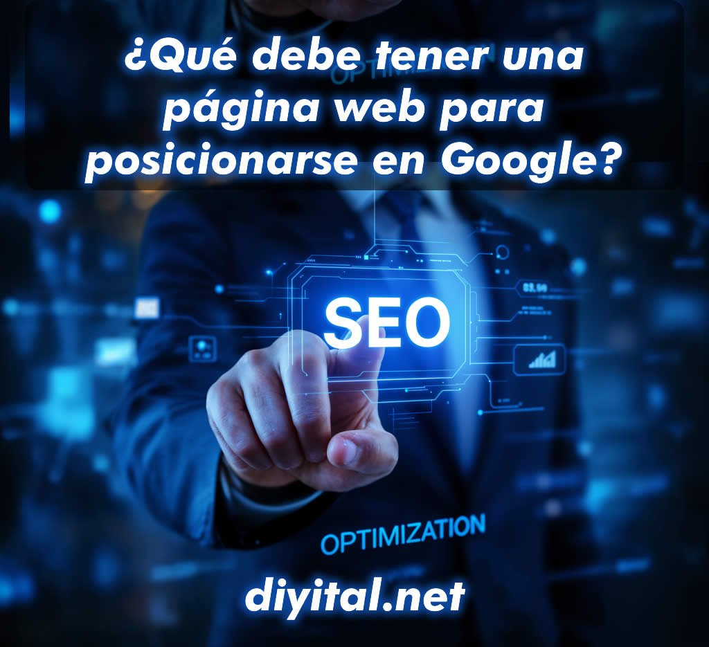 Qué debe tener una página web para posicionarse en Google