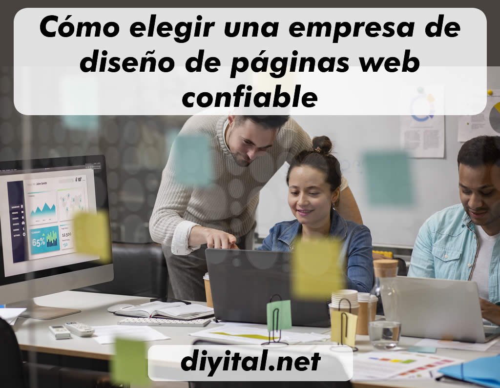 empresa de diseño de páginas web confiable