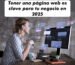 tener una páginas web es clave para tu negocio en 2025