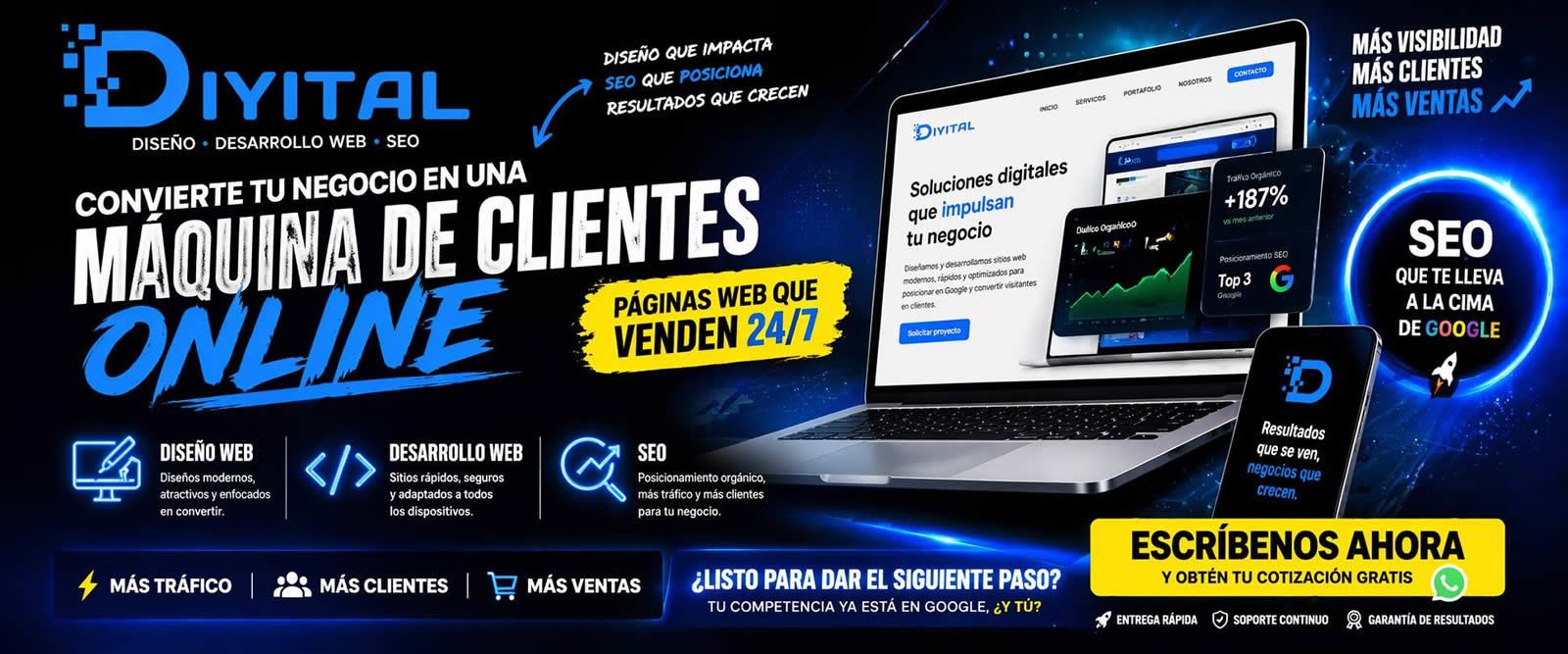 Desarrollo de sitios web con SEO