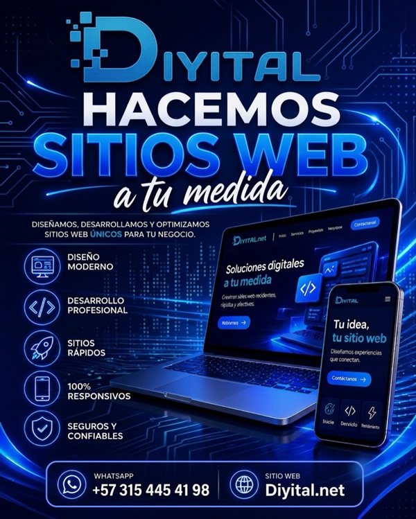 Sitios web para empresas en Colombia