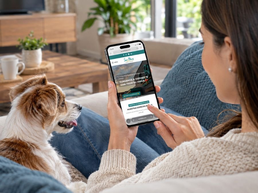 ¿Cómo debe ser el sitio web de un hospital veterinario? Claves para atraer más clientes 2 Reserva de cita en un sitio web para hospital veterinario