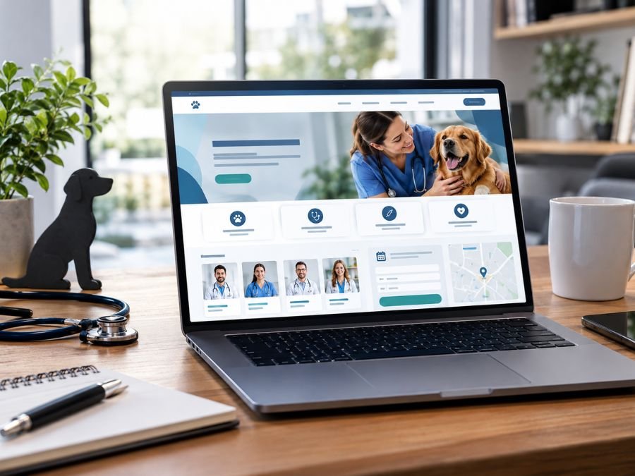 Sitio web para hospital veterinario